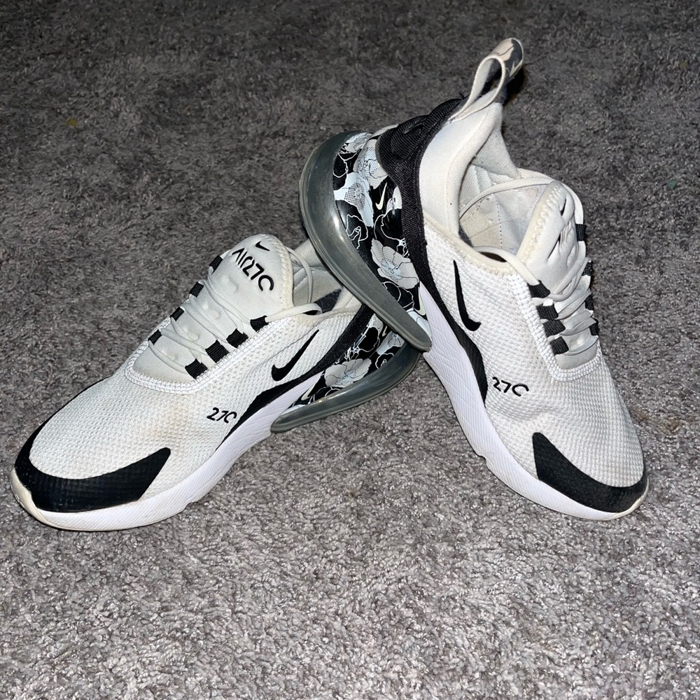 Nike Air Max 270 Black & White Floral